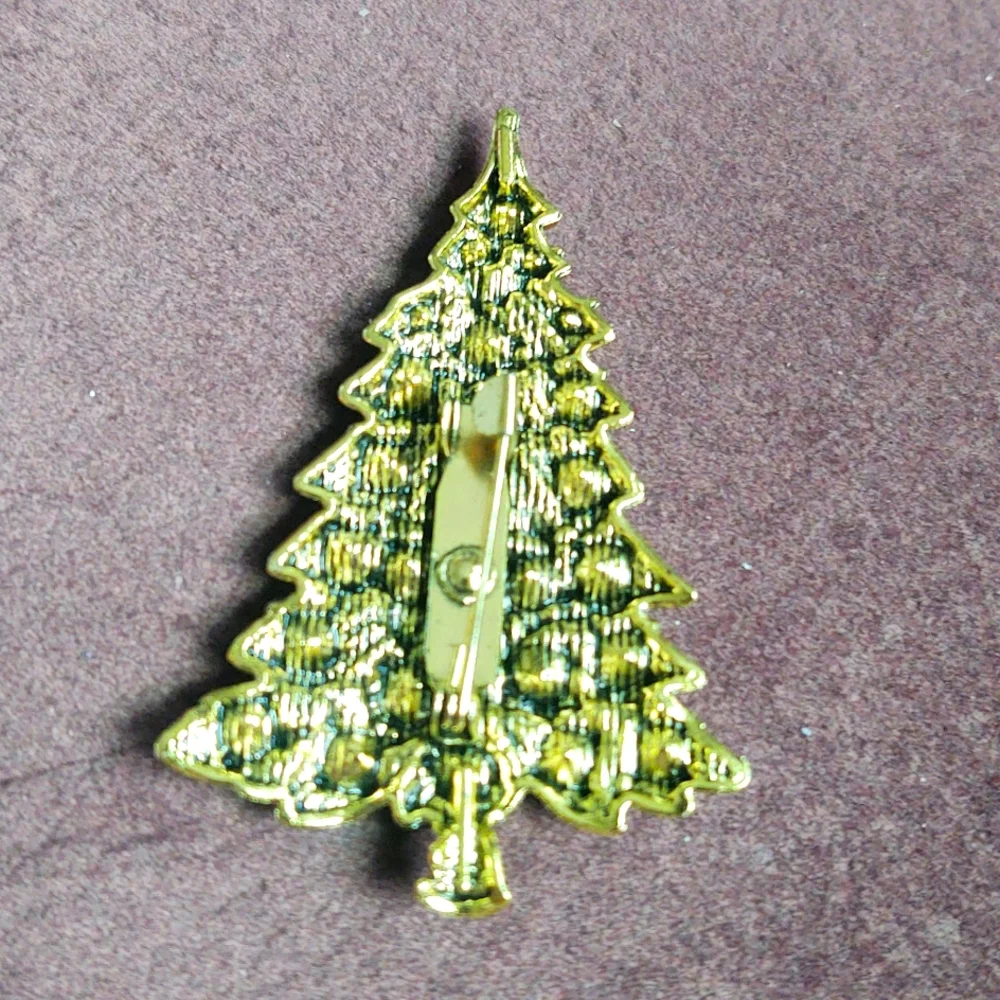 Sparkling Christmas Tree Brooch *Christmas In July*